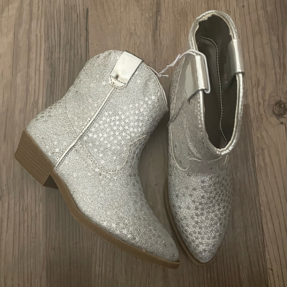 Kids sparkle cowgirl boots